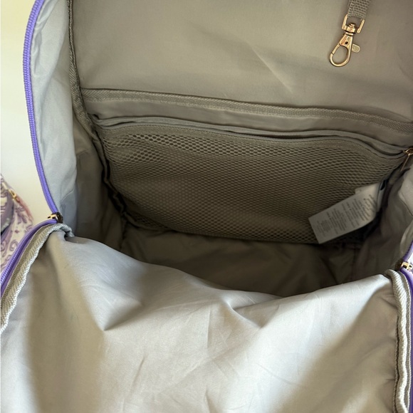 Roller Rabbit Purple Monkey Print Kids Backpack and Lunch bag - Picture 5 of 7